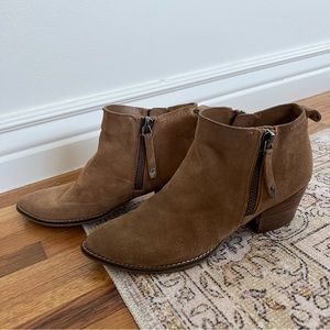 Suede tan Dolce Vita booties